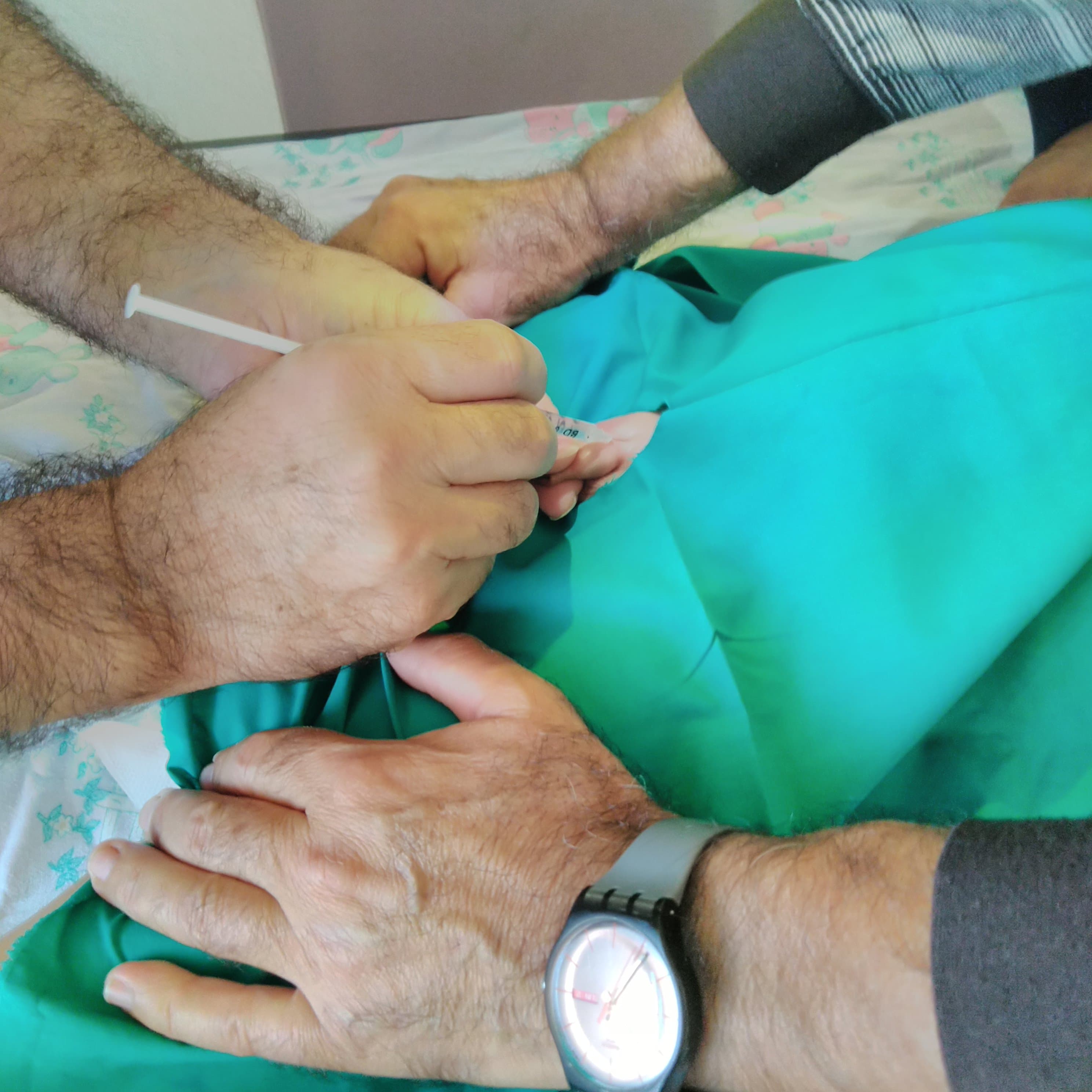 Steril ortamda sünnet uygulaması